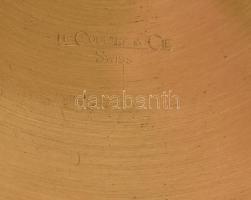 Jaeger Le Coultre Atmos asztali óra Aranyozott tok, üveg oldalakkal. Az óraszerkezet felhúzást nem i...