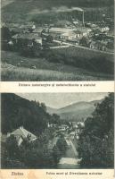 Zalatna, Zlatna; Uzinele metalurgice si metalochimice a statului, Valea mori si Directiunea uzinelor. Traian Baicu / kohászati és kohokémiai üzem, völgy, gyárigazgatóság / factory directorate, valley (fl)