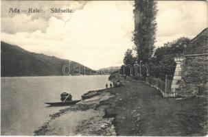 Ada Kaleh, Südseite / déli oldal / southern side (képeslapfüzetből / from postcard booklet)
