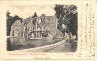 1904 Budapest XIII. Margitszigeti vízesés