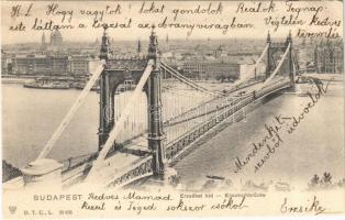1903 Budapest, Erzsébet híd (EK)