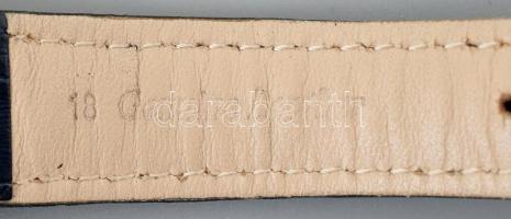 Zenith 18K arany chronográf kézi felhúzós Cal. 146 D férfi karóra cca 1950. Jelzett tok, szerkezet, ...