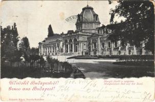 1900 Budapest XIII. Margitsziget, Margit fürdő (kopott sarkak / worn corners)