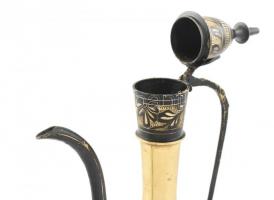 Keleti fém kiöntő sérült m: 24 cm