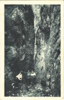 Nagykőhavas, Hohenstein, Piatra Mare (Brassó, Brasov); Hasadtkő / Siebenbürgische Karpathen, Hohenstein Tamina Schlucht / gorge. Karpatenwachtverlag Nr. 79. phot. J. Piblinger (EK)