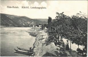 Ada Kaleh, Kikötő, csónakok / Landungsplatz / port, landing site, boats
