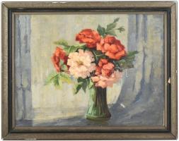 Emy Rogge (1866-1959), német festőnő, működött 1922-től Worpshausenben, Worpswede mellett: Csendélet...