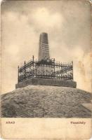 1909 Arad, Vesztőhely / monument (EK)