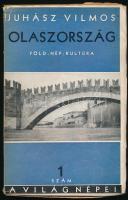 Juhász Vilmos: Olaszország. Bp., 1933, Pantheon. Kiadói papírkötés, kissé kopottas állapotban.