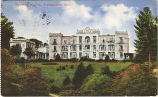 Rogaska Slatina, Rohitsch-Sauerbrunn; Aleksandrov dom / castle (EK)