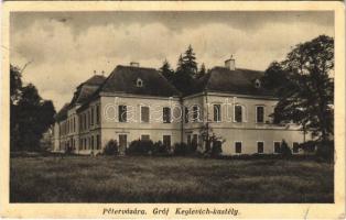 1932 Pétervására, Gróf Keglevich kastély (Rb)