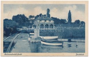 1929 Balatonalmádi-fürdő, Jachtklub (ázott / wet damage)