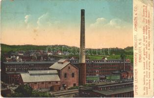 Endicott (New York), Upper Leather Tannery Johnson & Co. (EK)