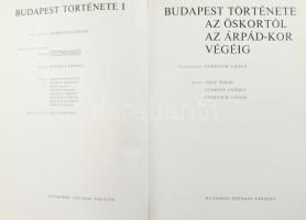 Budapest Története I-V. Szerk.: Gerevich László, Kosáry Domokos, Vörös Károly, Horváth Miklós. Bp., ...