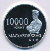 2014. 10.000Ft Ag "Spányi Béla halálának 100. évfordulója" kapszulában T:PP