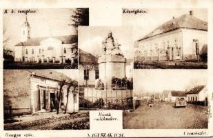 Nagyszakácsi katonai emlékmű, Hangya-szövetkezet