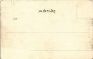 Budapest IX. Vámház tér a Központi Vásárcsarnokkal, Hotel Nádor szálloda, kávéház, gyógyszertár (EK)