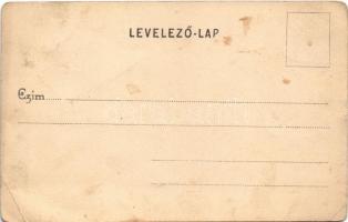 Budapest IV. Újpest, látkép, Brandenburg Rezső üzlete. Schön Bernát kiadása (EK)