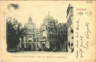 1899 Budapest XIV. Városliget, Történelmi Kiállítás palotája (EB)