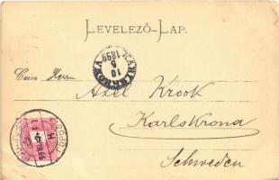 1899 Budapest XIV. Városliget, Történelmi Kiállítás palotája (EB)