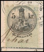 1872 Hódmezővásárhely, Csokán Pál Rőfös kereskedésének fejléces számlája, rajta temetésre vásárolt t...