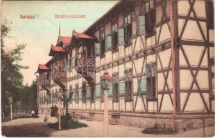 1908 Szliács, Sliac; Bristoll szálloda. Kerekes Miklós kiadása / hotel (EK)