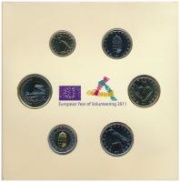 2011. 5Ft-200Ft (6xklf) "Az Európai Unió Tanácsának magyar elnöksége" forgalmi sor szettbe...