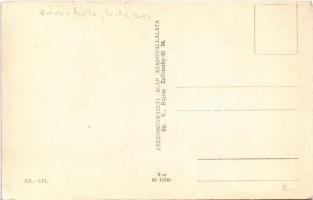 Nyíregyháza, városháza, villamos, Néplap Kiadóhivatala, üzletek. Képzőművészeti Alap