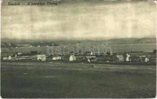 1933 Zamárdi, látkép, a háttérben Tihany (EB)