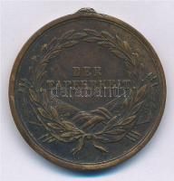 1914. "Ferenc József Bronz Vitézségi Érem / Der Tapferkeit" Br kitüntetés (fül letört). Sz...