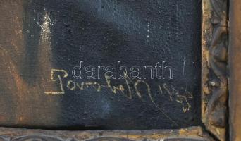 Parobek Alajos (1896-1947): Táncolók. Olaj, vászon, jelzett. Kissé sérült keretben, 49×68 cm