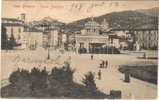 1907 Brescia, Porta Stazione / railway station (EK)