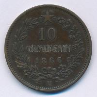 Olaszország 1866M 10c Br "II. Viktor Emánuel" T:2,2-
Italy 1866M 10 Centesimi Br "Vi...