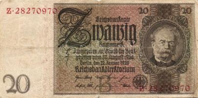 1969. 10Ft (2x) egymásutáni sorszámokkal, az egyiken valószínűleg nyomdai vágási hiba! T:I + Német Birodalom/Weimari Köztársaság 1929. 20M T:III