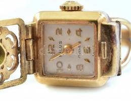 Milus 17 köves gyűrűóra, nem jár, méret: 53