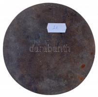 Csíkszentmihályi Róbert (1940-) 1980. "Nyírbátori Zenei Napok 1980" Br emlékérem (118mm) T...