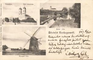 Kiskunhegyes szélmalommal