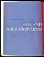 Dr. Sikota Győző: Herend porcelánművészete. Bp., 1984, Műszaki. Harmadik kiadás. Kiadói egészvászon ...