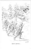 Roham 1918-ban. Honvédség története 1868-1918 / WWI Austro-Hungarian K.u.K. military art postcard, attack s: Garay