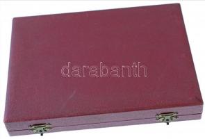 1974. "100 éves a Budalakk Festék- és Műgyantagyár" Br emlékplakett tokban (146x96mm) T:1-