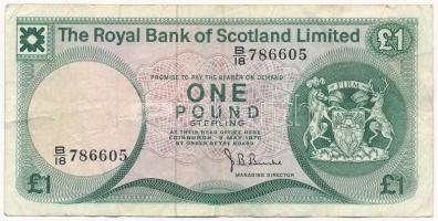 Skócia 1976. 1P T:III Scotland 1976. 1 Pound C:F
