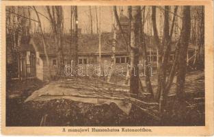 A manajowi Huszonhatos Katonaotthon / WWI Austro-Hungarian K.u.K. military, soldiers home (EK)