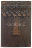 Reményi József (1887-1977) 1908. "Kalotaszeg" kétoldalas Br plakett, Éremkedvelők Egyesüle...