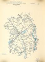 1977 Országos közutak térképe, 3 db: Fejér megye, Csongrád megye, Békés megye, Kartográfiai Vállalat, 40×29 cm