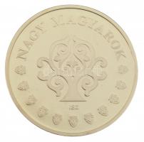 ifj. Szlávics László (1959-) 2011. "Nagy Magyarok / Puskás Ferenc" aranyozott Cu emlékérem...