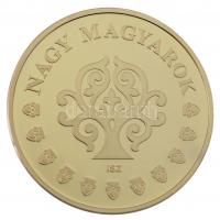 ifj. Szlávics László (1959-) 2011. "Nagy Magyarok / Hunyadi Mátyás" aranyozott Cu emlékére...