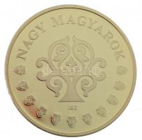 ifj. Szlávics László (1959-) 2011. "Nagy Magyarok / Semmelweis Ignác" aranyozott Cu emléké...
