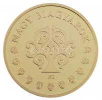 ifj. Szlávics László (1959-) 2011. "Nagy Magyarok / Szent László" aranyozott Cu emlékérem ...