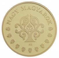 ifj. Szlávics László (1959-) 2011. "Nagy Magyarok / Szent Erzsébet" aranyozott Cu emlékére...