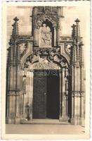 Kassa, Kosice; Szent Erzsébet dóm nyugati kapuja / cathedral, west gate. photo